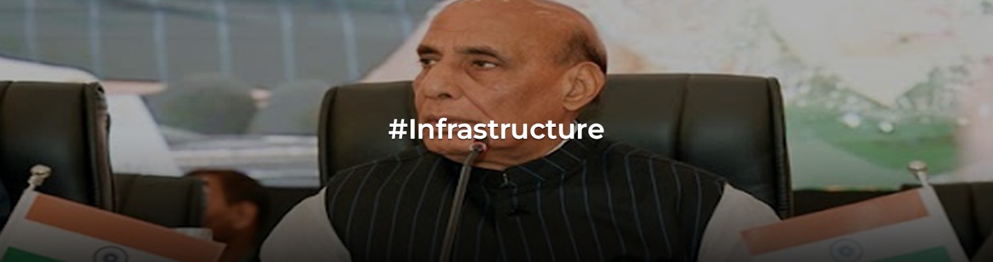 Bridges, Tunnels, and Airfields: Defence Minister Rajnath Singh inaugurates 90 border infrastructure projects!