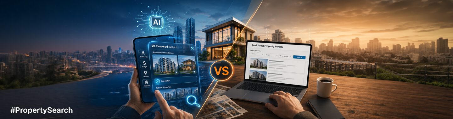 AI-Powered Property Search vs Traditional Portals: What’s Better in 2026?