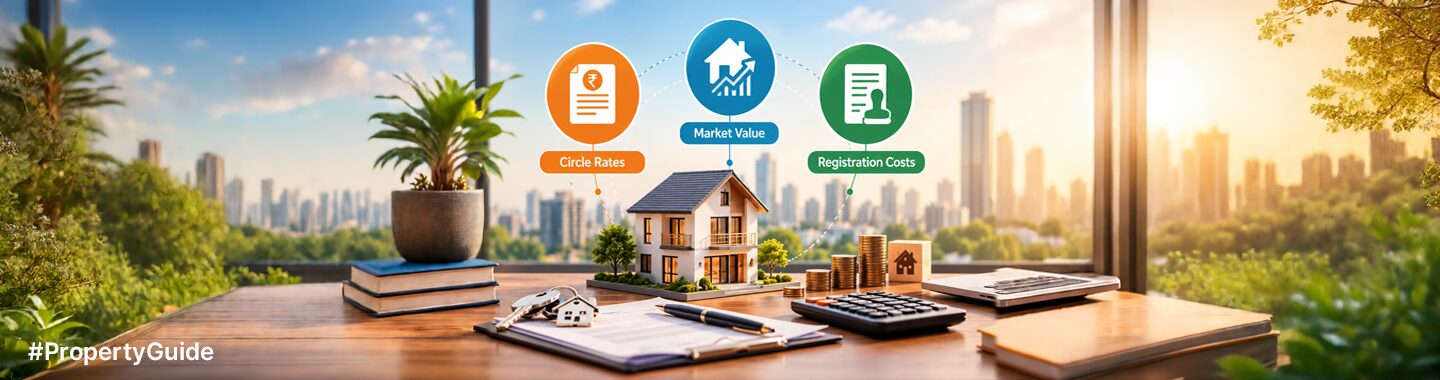 Understanding Circle Rates, Market Value & Registration Costs in 2026